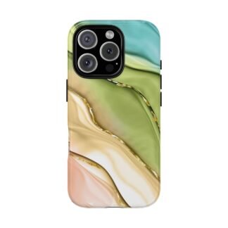 Elegant Rainbow Marble Phone Case | Phone Case for iPhone, Samsung And Google Pixel