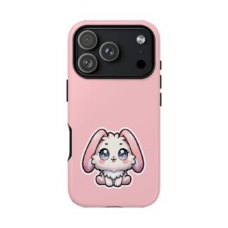Baby Pink Kawaii Bunny Phone Case | Phone Case for iPhone, Samsung And Google Pixel