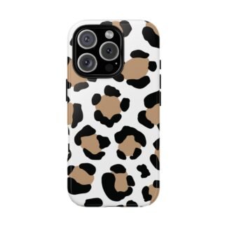 Elegant Leopard Print Phone Case | Phone Case for iPhone, Samsung And Google Pixel