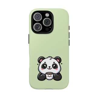 Lime Cream Kawaii Panda Phone Case | Phone Case for iPhone, Samsung And Google Pixel