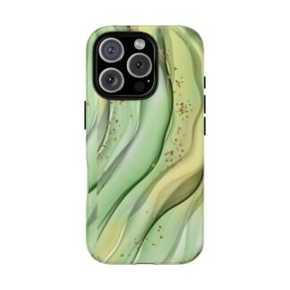 Elegant Green Marble Phone Case | Phone Case for iPhone, Samsung And Google Pixel