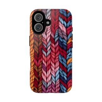 Cozy Knit Print Phone Case for iPhone, Samsung, And Google Pixel